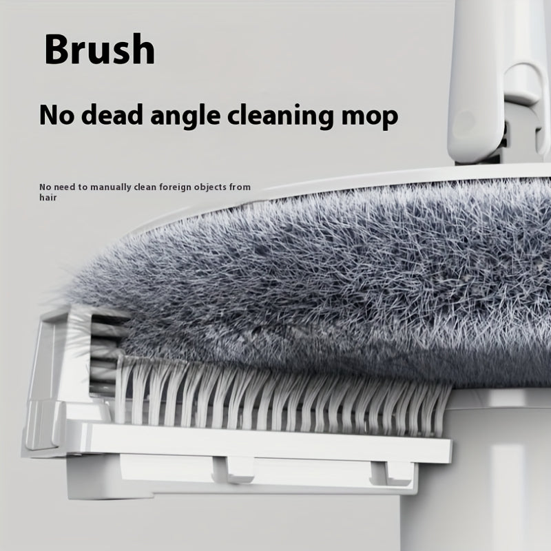 Lazy Mop Clean Dirty Separate Mop Hand Free Mop Household Mop with Bucket Flat Mop Rotating Mop
