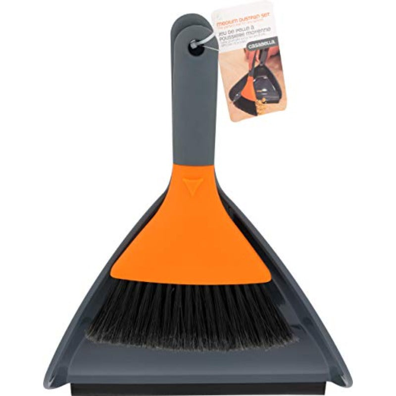 Heavy-Duty Dustpan Set with Wide 10\