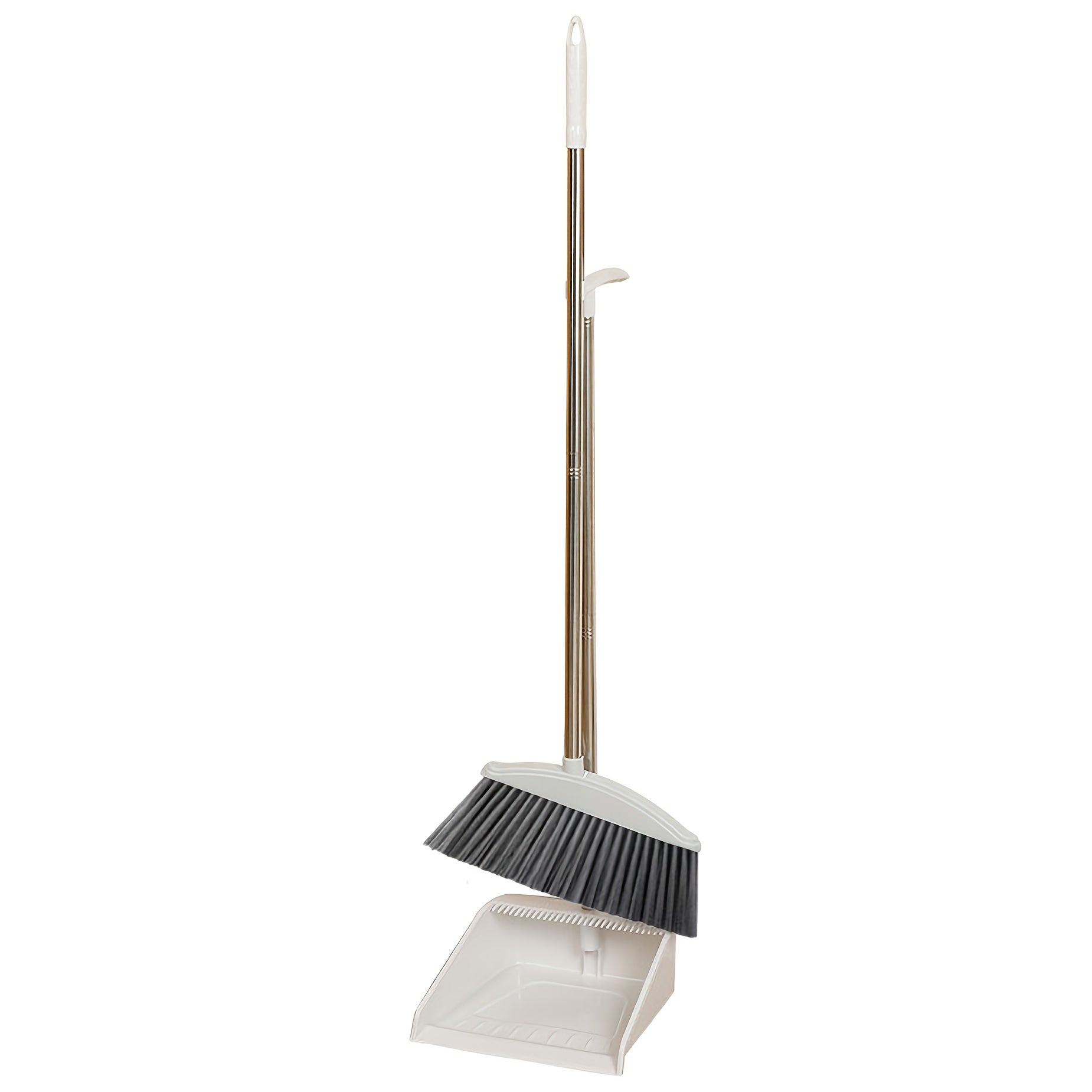 New Two-Piece Broom Set with Dustpan for Household Cleaning, Including a Broom And a Dustpan for The Bathroom And Floor