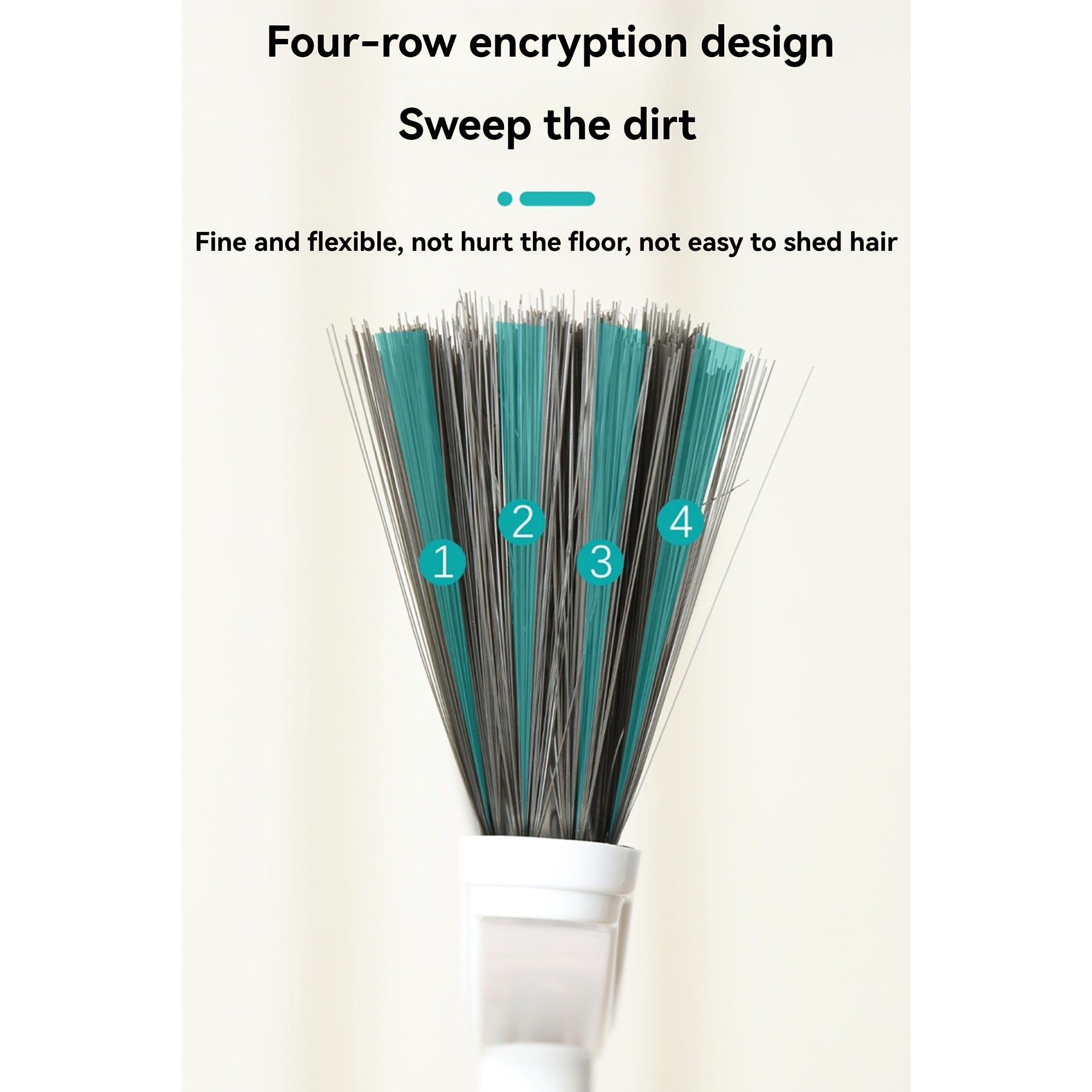 New Two-Piece Broom Set with Dustpan for Household Cleaning, Including a Broom And a Dustpan for The Bathroom And Floor