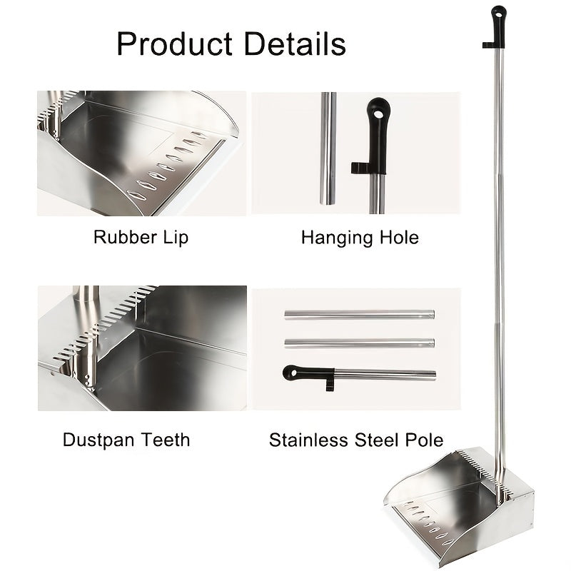 Stainless Steel Dustpan, Metal Dustpan