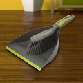 1 set of 2pcs combination desktop cleaning helper broom and dustpan set\u002Fcan be used to clean hair on desktop trash cans, sofas, and pet hair. The handheld cleaning set is more convenient to use