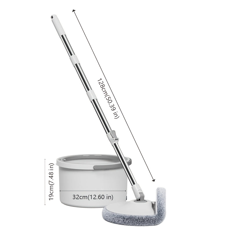 Lazy Mop Clean Dirty Separate Mop Hand Free Mop Household Mop with Bucket Flat Mop Rotating Mop